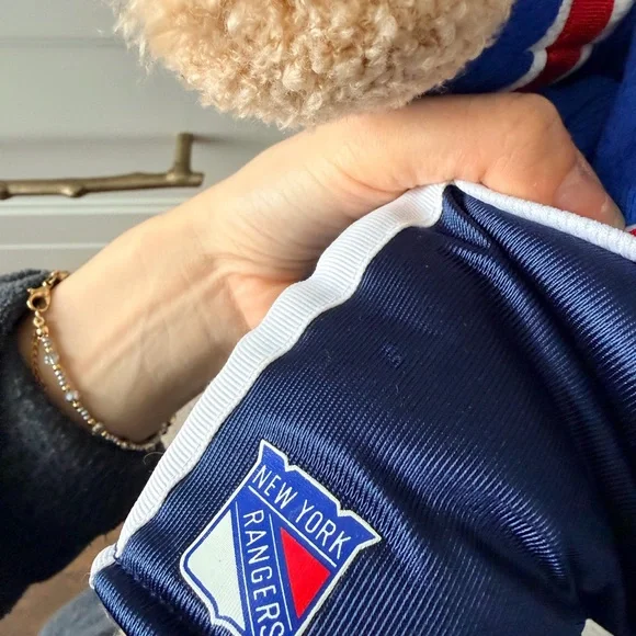 BUILD-A-BEAR New York Rangers Hockey NHL Official Plush Bear Stuffed 16 inches - Picture 8 of 12